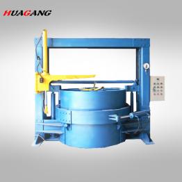 Hot tire retreading machine